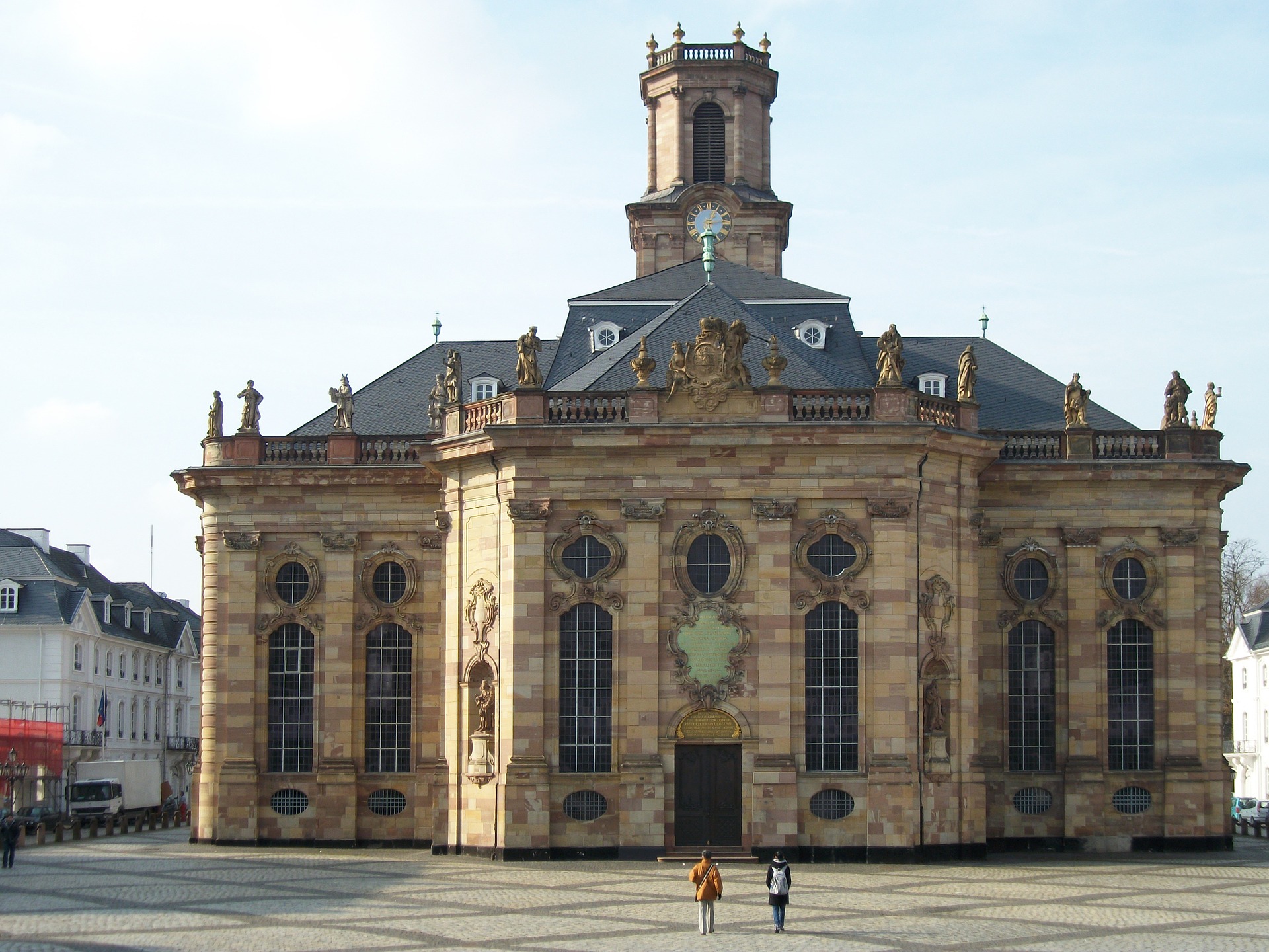 Die Ludwigskirche in Saarbrücken